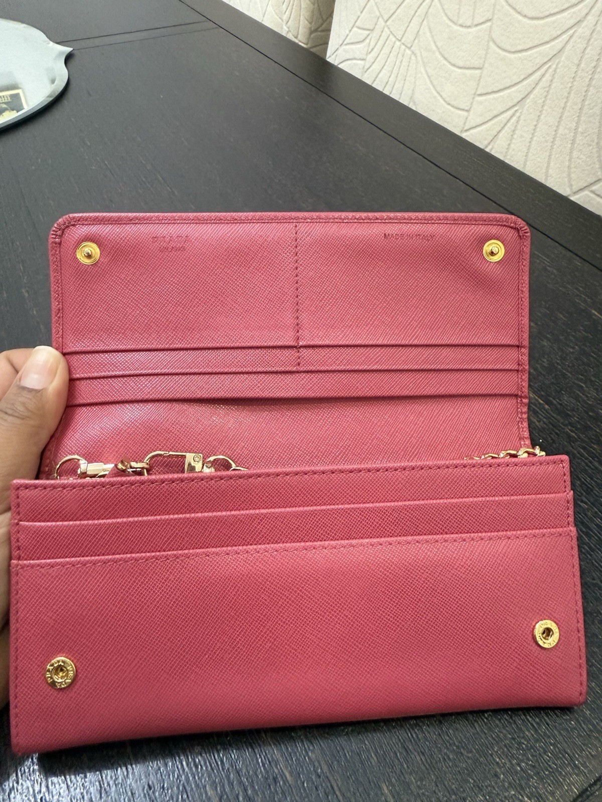 Authentic Prada Wallet - image 4