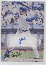 2020 Panini Chronicles Luminance Auto Gold 48/75 Jeff McNeil #LA-JM Auto on6