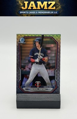 2026 Bowman #BCP-98 Walker Jenkins Chrome Prospects Steel Metal Refractor /100