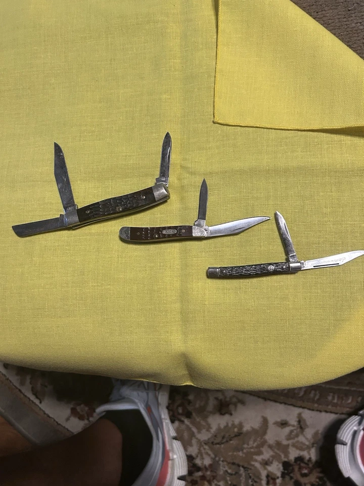 2 Cuchillos de Bolsillo Case XX y un Bolsillo Imperial Super Navaja Acero Inoxidable Foto 2 de 4