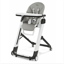 Peg Perego Siesta, Grow with Baby Folding High Chair Recliner, Height Adjustab