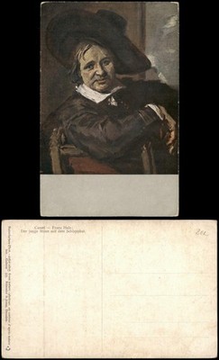 Artist Card Art (Art) Artist Frans Hals: The Young Man Floppy Hat 1920