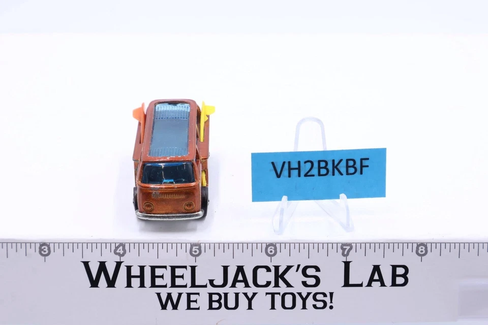 Volkswagen Beach Bomb Cobre 1969 Hot Wheels Mattel Vintage Redline RL Foto 3 de 4