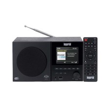 Radio Numérique DAB+/FM Bluetooth, Grand Écran Couleur 3.5" DABMAN-120BK