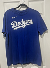 NIKE T-Shirt LOS ANGELES DODGERS MLB BASEBALL T SHIRT Mens LG, Cody Bellinger