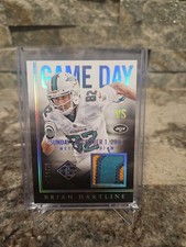 2014 Limited Brian Hartline Game Used Jersey Game Day /25 Dolphins