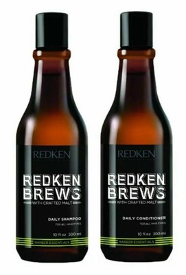 Redken Brews Daily Shampoo & Conditioner 10 oz