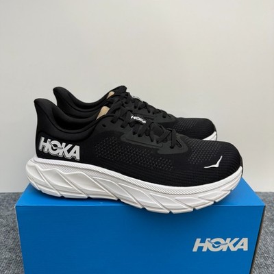 Hoka One One ARAHI 7 Black White Shoes Wide 1147890 BWHT Women s Size 7.5 D