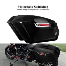 Hard Side Box Saddlebag W Latches Keys For Harley Touring Electra Glide 2014-23 Hard Side Box Saddlebag W Latches Keys For Harley Touring Electra Glide 2014-23