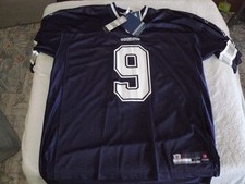NFL Equipment Reebok Dallas Cowboys Football Jersey Tony Romo #9 XL NWT