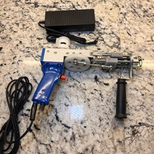 Electric Carpet Tufting Gun Rug Weaving Flocking Machines Cut Pile Loop Pile