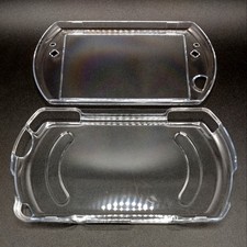 PlayStation PSP Go Protective Clear Case Clamshell Hardcase Hard Shell - NEW 