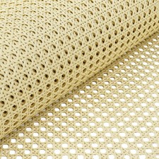 16" Width x 2 Feet Plastic Cane Webbing for Caning Projects Natural Pre - Wov...