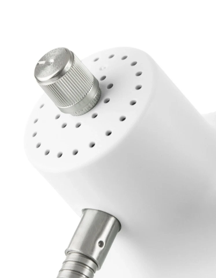 Lámpara de Escritorio Moderna Blanca Ajustable Cuello de Ganso con Base de Bandeja y Encendido/Apagado Sw Foto 4 de 4