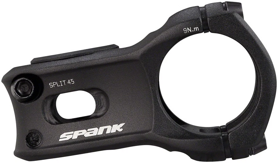 Spank Split 35mm Alloy Mountain Bike Stem with Zero Rise & Micro-Adjustable Fit - Image 2 of 2