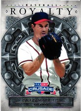 2024 Panini Crusade #10 Greg Maddux Baseball Royalty BB4