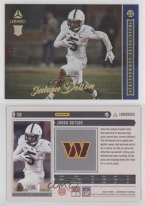 2022 Panini Luminance Rookie Blue /149 Jahan Dotson #190 Rookie RC