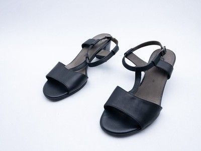 Gabor Damen Sandalette Sandale Pumps Leder Schwarz Gr. 38 EU Art. 40697-98
