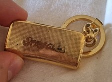 Portachiavi Pubblicitario Streglio Gianduia Ottocento da collezione vintage