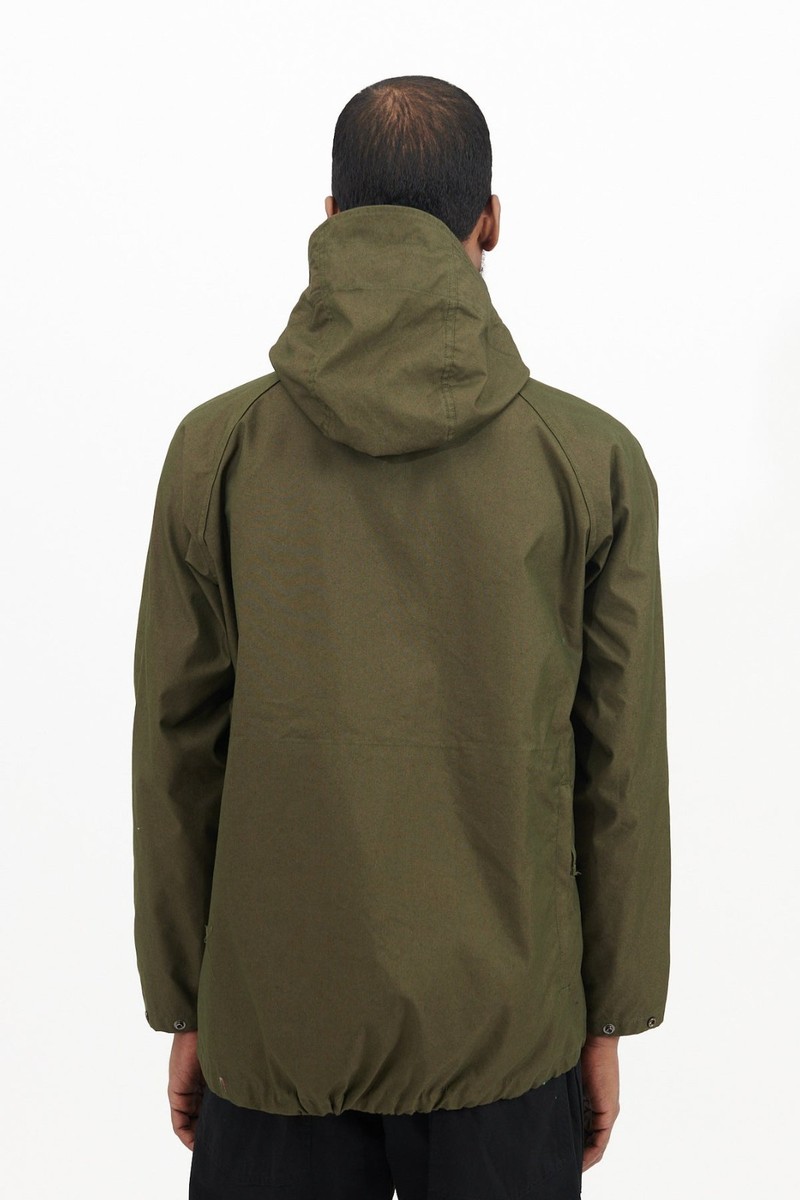 ENGINEERED GARMENTS OLIVE CP WEATHER POPLIN ATLANTIC PARKA