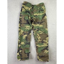 ORC Industries USGI Woodland Improved Rainsuit Trousers Woodland Camo Mens Small