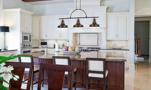 Emery - 3 Light Island-Palladian Bronze Finish Island Light Quoizel Lighting - Picture 4 of 7