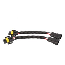 H11 Light Bulb H8 Lamp Bulb Extension Wiring Harness Connector Socket Adapter...