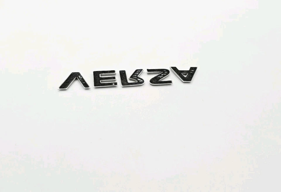 2007-2011 NISSAN VERSA SEDAN REAR LID CHROME EMBLEM LOGO BADGE SIGN - Image 3 of 3