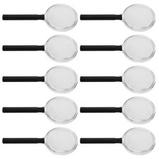 10 Pcs Science Experiment Magnifiers Reading Small Magnifying Glass
