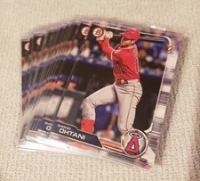 (18) 2019 Bowman #34 SHOHEI OHTANI Lot Angeles Dodgers NR Mint to MINT