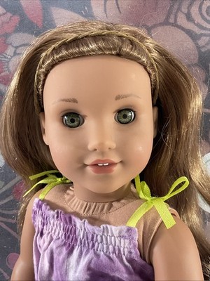 lea clark beach dress American Girl LEA'S purple summer BEACH DRESS for Lea Doll FLIP FLOPS sunglasses