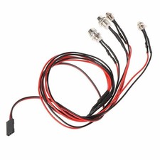 4X RC On-Road Model Drift Car LED Night 5mm  3mm Headlamps Headlights Lights