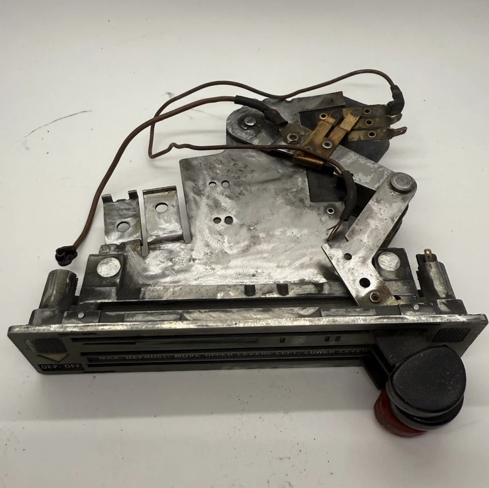 Panel de control de climatización Porsche 914 1970-1976 91461313413 con cableado Foto 2 de 4