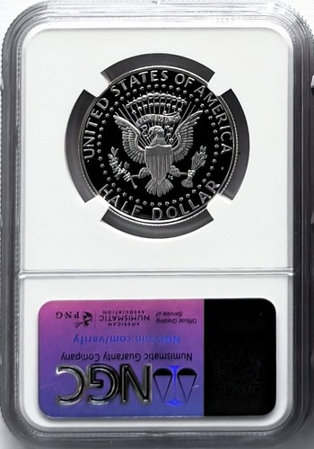 2015 S PROOF SILVER KENNEDY HALF DOLLAR 50C NGC PF70 SIGNATURE PORTRAIT LABEL - Picture 2 of 2