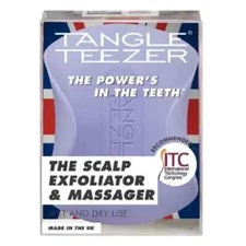 Tangle Teezer THE SCALP EXFOLIATOR AND MASSAGER - wet & Dry Use - NEW PURPLE