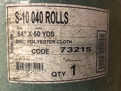 Klingspor ZIRC POLYESTER CLOTH S-10, 040. 54