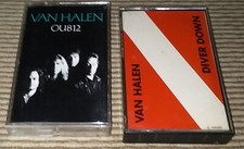 1980s VAN HALEN CASSETTE LOT: DIVER DOWN 1982  OU812 1988 