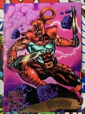 1995 Marvel Masterpieces Shatterstar #144 Base Card Peter J Scanlan