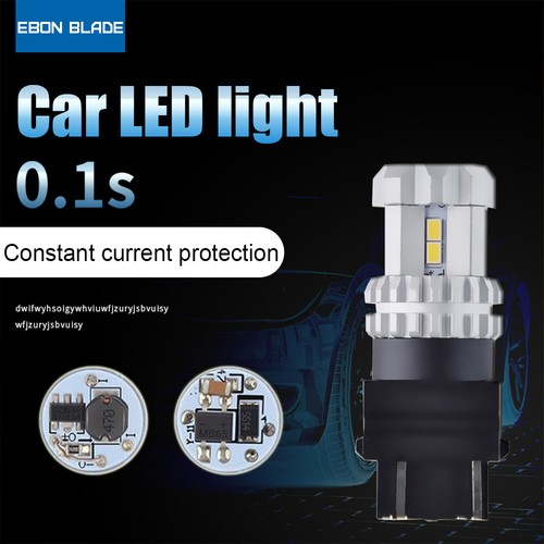 2 X WHITE LED P27/7W 3157 6000K DUAL BRIGHTNESS WHITE BULB TOYOTA FORD JEEP - Picture 4 of 8