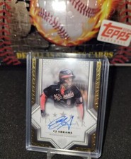 2023 Topps Five Star AUTO #FSA-CA CJ Abrams Nationals 