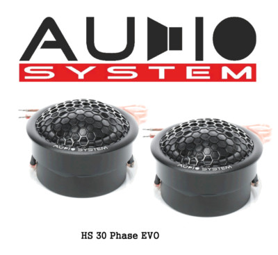 Hochtöner Audiosystem HS30 Phase EVO  Tweeter Paar  150 Watt max.