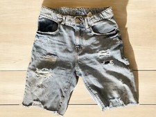 Zara Kids Skate NY Distressed Shorts Mom Shorts Y 11/12 NWOT
