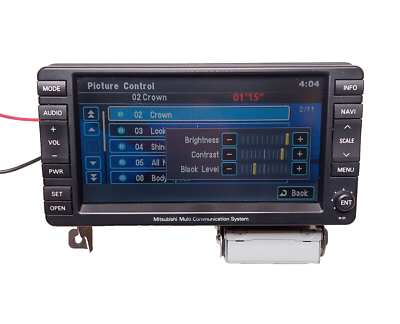 2007-2015 Mitsubishi Lancer Outlander Navigation Radio GPS Display