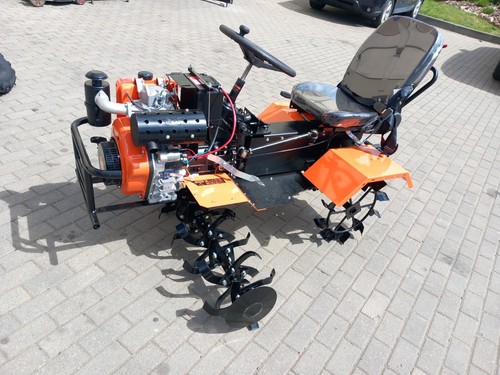 Minitraktor diesel traktor 22 PS 4x4 - Imagen 7 de 9
