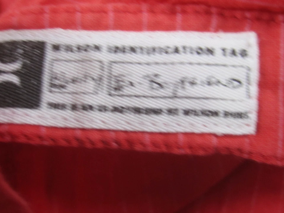 Camisa Hurley Mujer Mediana Roja Ex Novio Informal Abotonada Cuello Manga Larga Foto 4 de 4