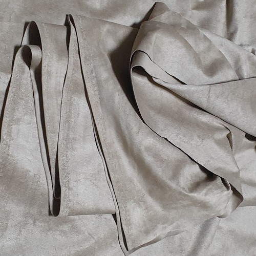 HEAVY JACKET GRADE FAUX SUEDE LEATHER LIKE FABRIC CLOTH CAR UPHOLSTERY SOFA 60"W - Picture 46 of 552