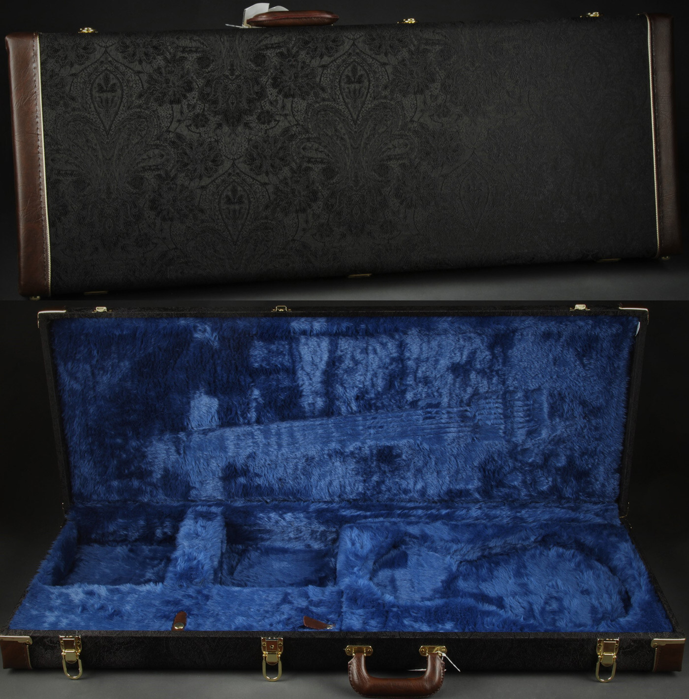 PRS Eddie's Guitars Wood Library Special Semi Hollow - Blue Metallic #394224