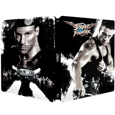 Street Fighter (1994) Blu-ray Édition boîtier SteelBook exclusive Pop Art Ultime - Photo 1/4