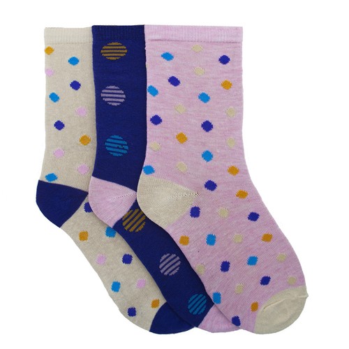  Ladies socks Cotton Rich Patterned Socks Size 4-7 EUR 37-41 6 pairs - Picture 6 of 13