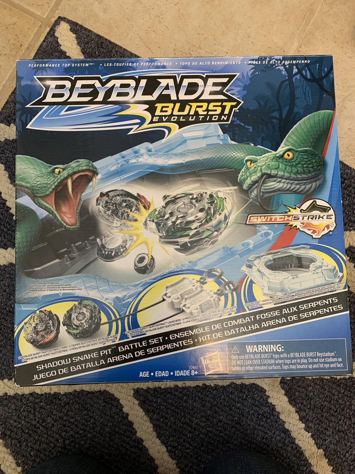 beyblade burst evolution shadow snake pit battle set